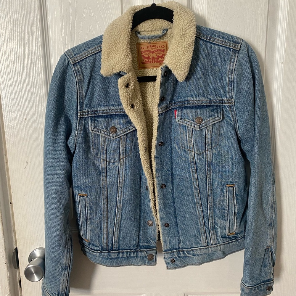 Levi’s Sherpa Denim Jacket